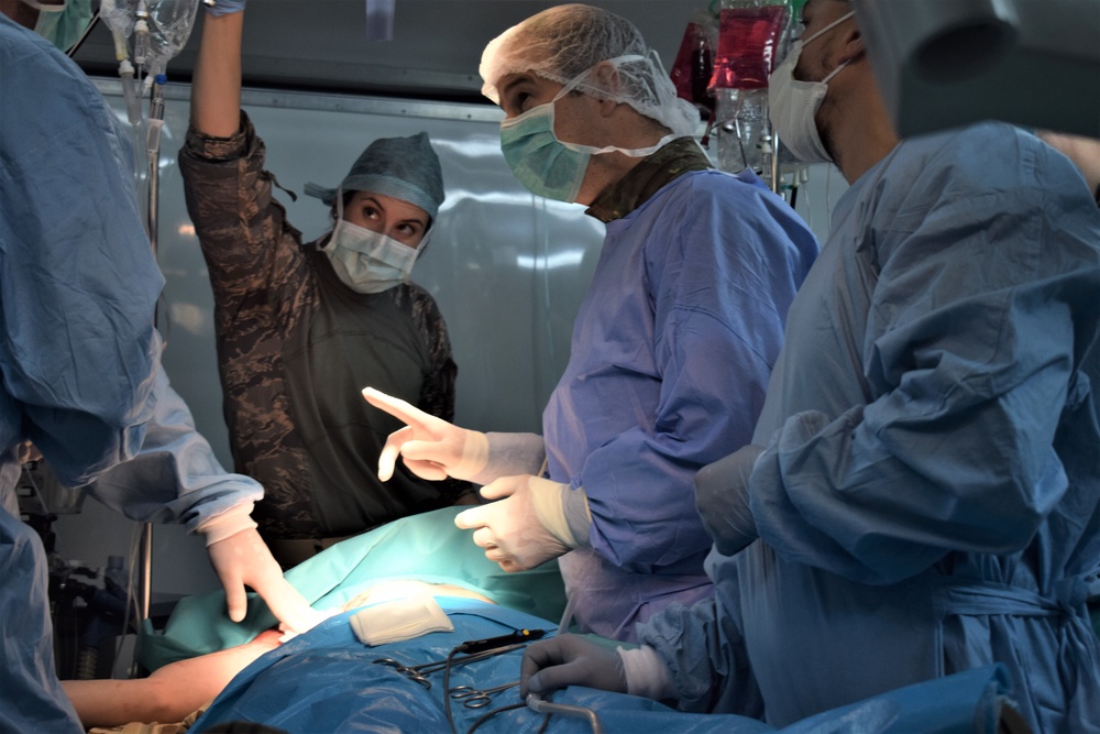 U.S. Air Force, Romania surgical exchange highlights Vigorous Warrior 19