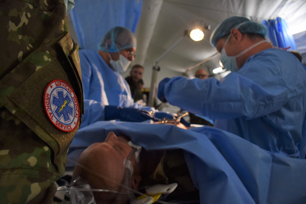 U.S. Air Force, Romania surgical exchange highlights Vigorous Warrior 19