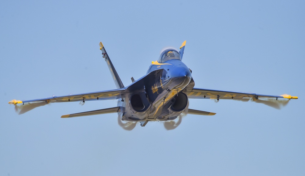 Blue Angels Practice Over Pensacola