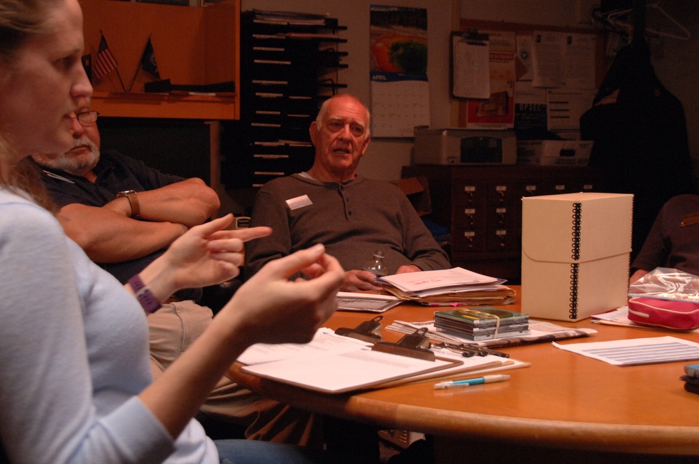 Museum volunteers