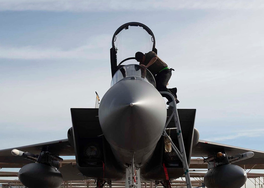 F-15C Eagle Maintenance