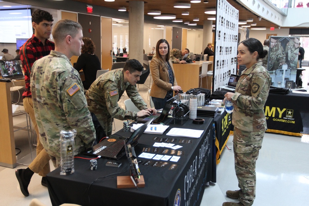 Dvids Images Cyber Soldiers At Nu Cyber Day Image 1 Of 16
