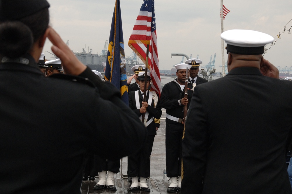 Retirement ceremony