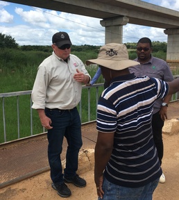 Army Corps team members participate in water security mission in Africa