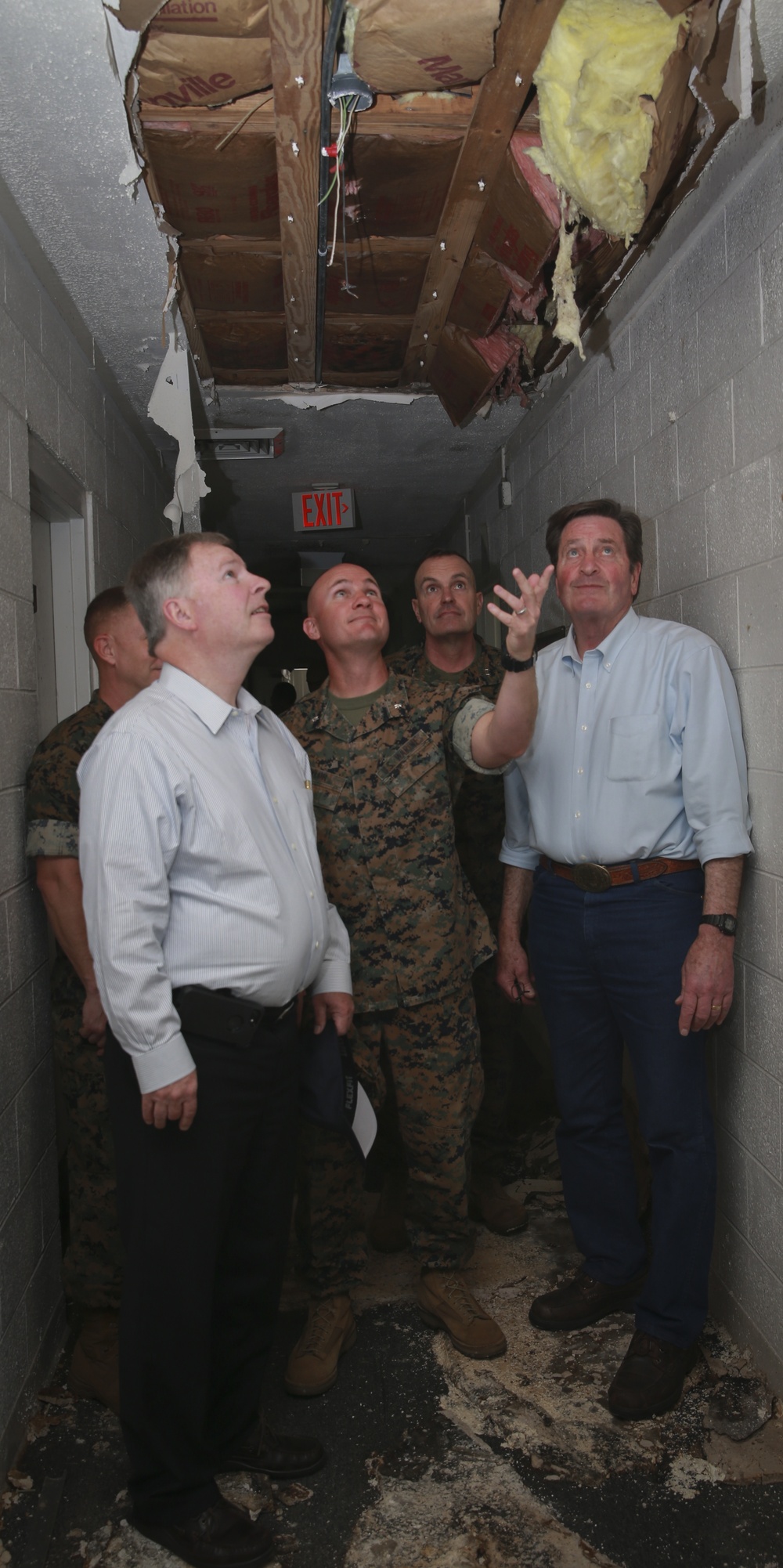 U.S. Congressmen John Garamendi and Doug Lamborn Visit Marine Corps Combat Service Support Schools