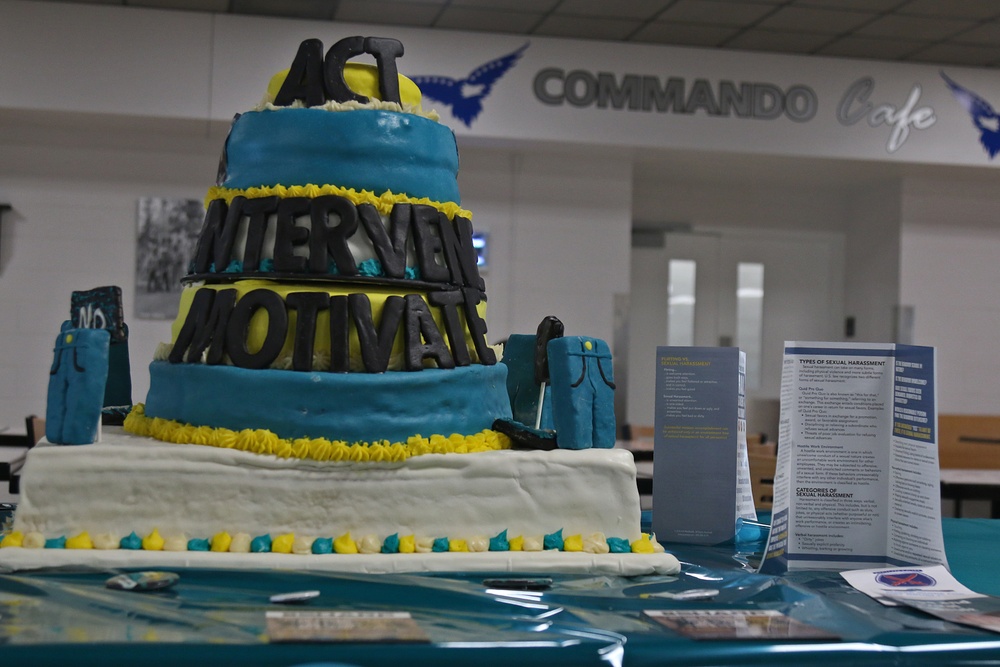 Commando Cafe features three cakes, one pledge for SAAPM meal