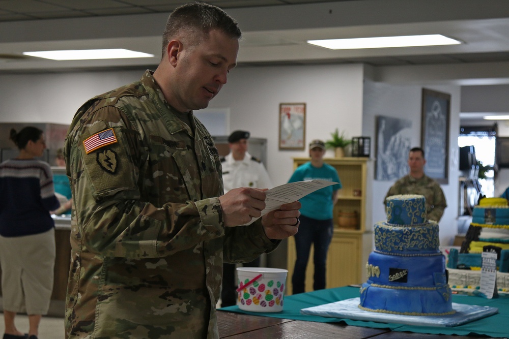 Commando Cafe features three cakes, one pledge for SAAPM meal