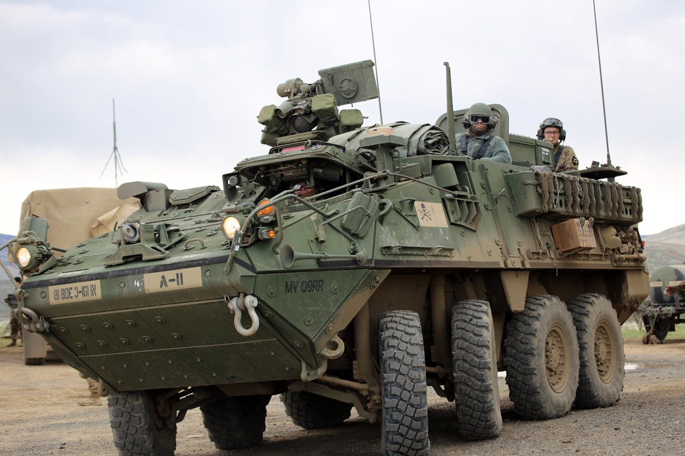 Guardsmen perform familiarization training before Bayonet Focus this summer