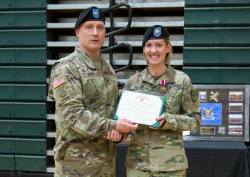 109th Expeditionary MI Battalion Change of Command Ceremony