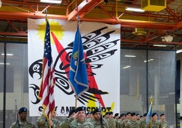 109th Expeditionary MI Battalion Change of Command Ceremony