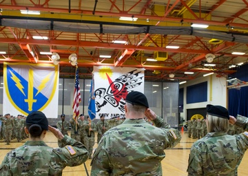 109th Expeditionary MI Battalion Change of Command Ceremony