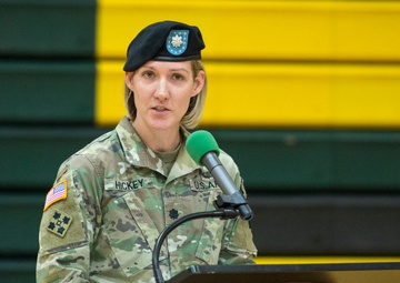 109th Expeditionary MI Battalion Change of Command Ceremony