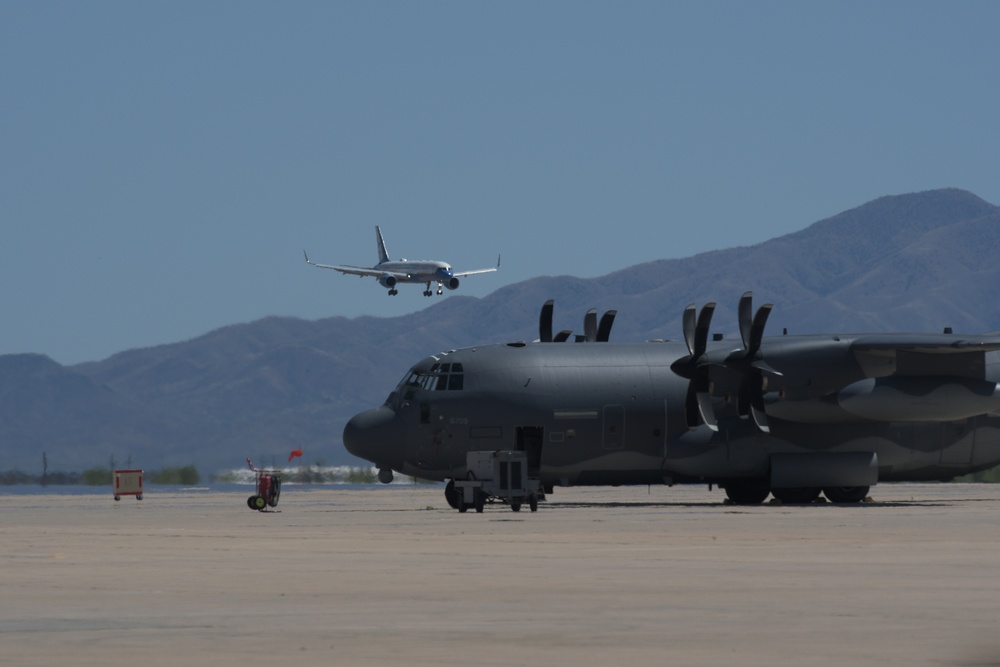 Vice President stopped by  Davis-Monthan AFB