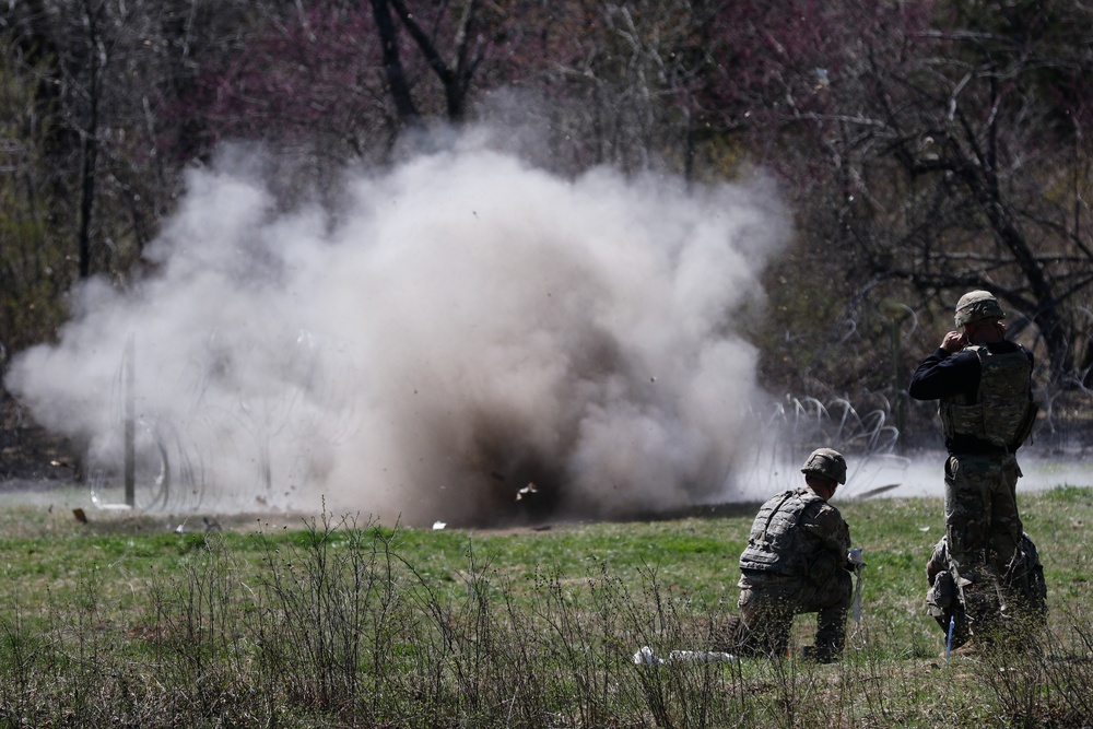 82nd Airborne Division competes in the 13th Annual Lt. Gen. Robert B. Flowers Best Sapper Competition