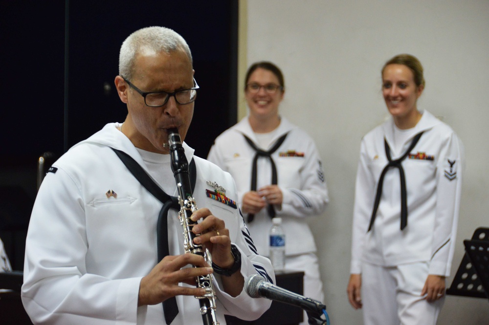 US 7th Fleet Band Performs at University Malaysia Sabah