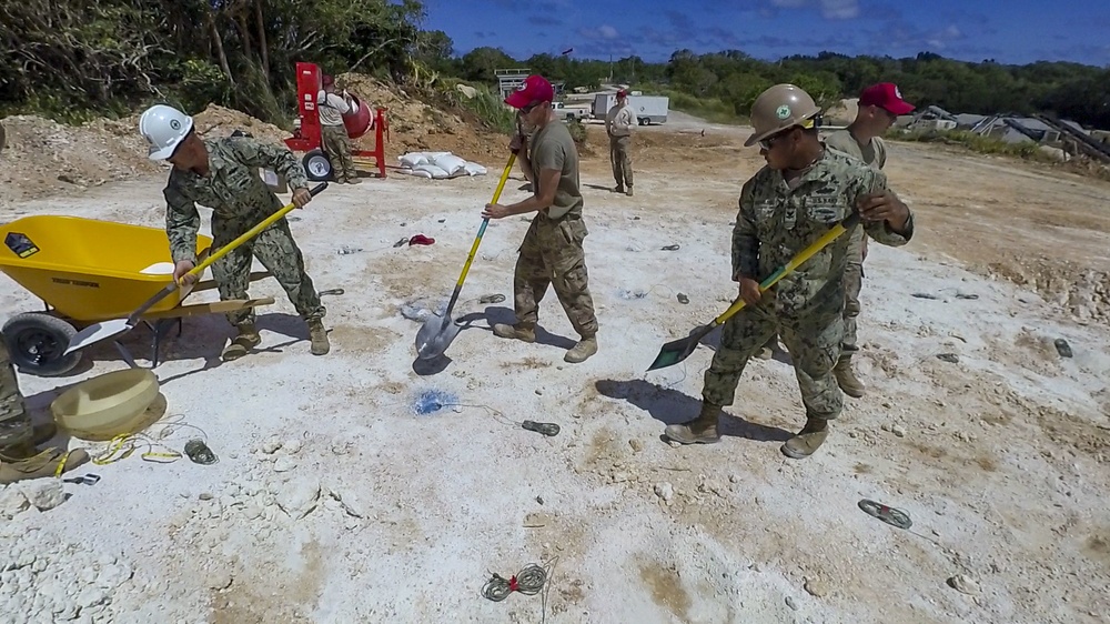 NMCB 133 Conducts Demolition Training with Air Force Counterparts