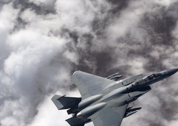 493rd Fighter Squadron conducts aerial assumption of command