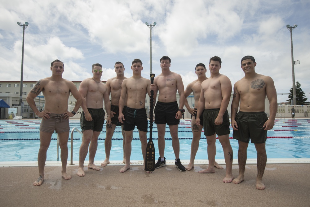 Alpha Company battles for the Paddle during the Raider's Challenge