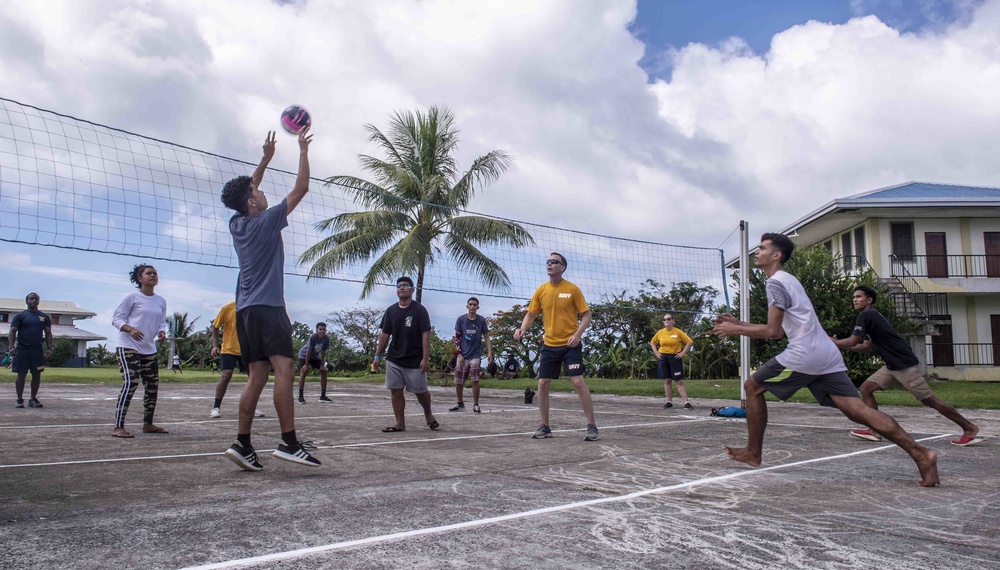 Pacific Partnership Visits Xavier High School