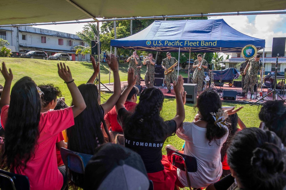 Pacific Partnership Visits Xavier High School