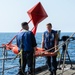 U.S. Sailors prepare to deploy Larne target