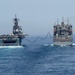 USS Kearsarge conducts replenishment-at-sea