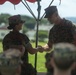 Echo Battery changes hands during forward-deployed change of command