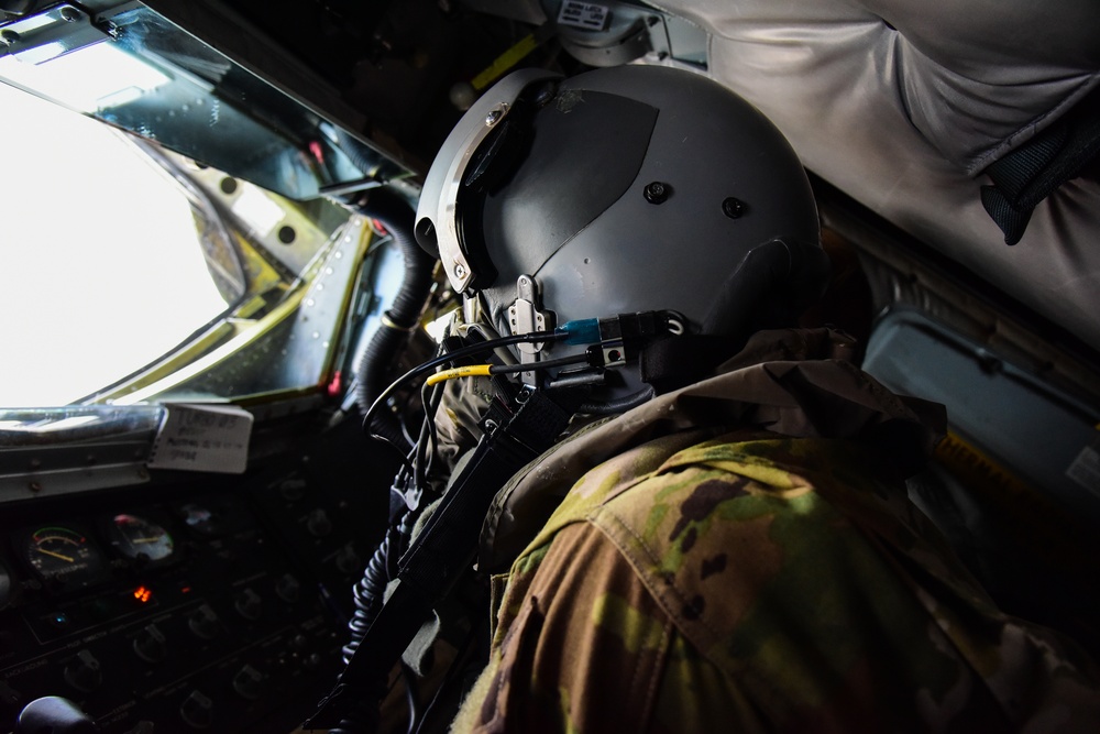 349th ARS Practices Refueling with Chem Gear