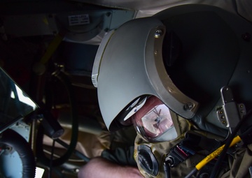 349th ARS Practices Refueling with Chem Gear