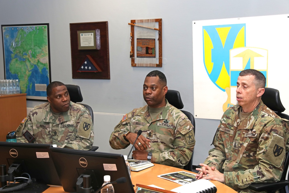 DA G4 SGM NCOPD with 21st Theater Sustainment Command