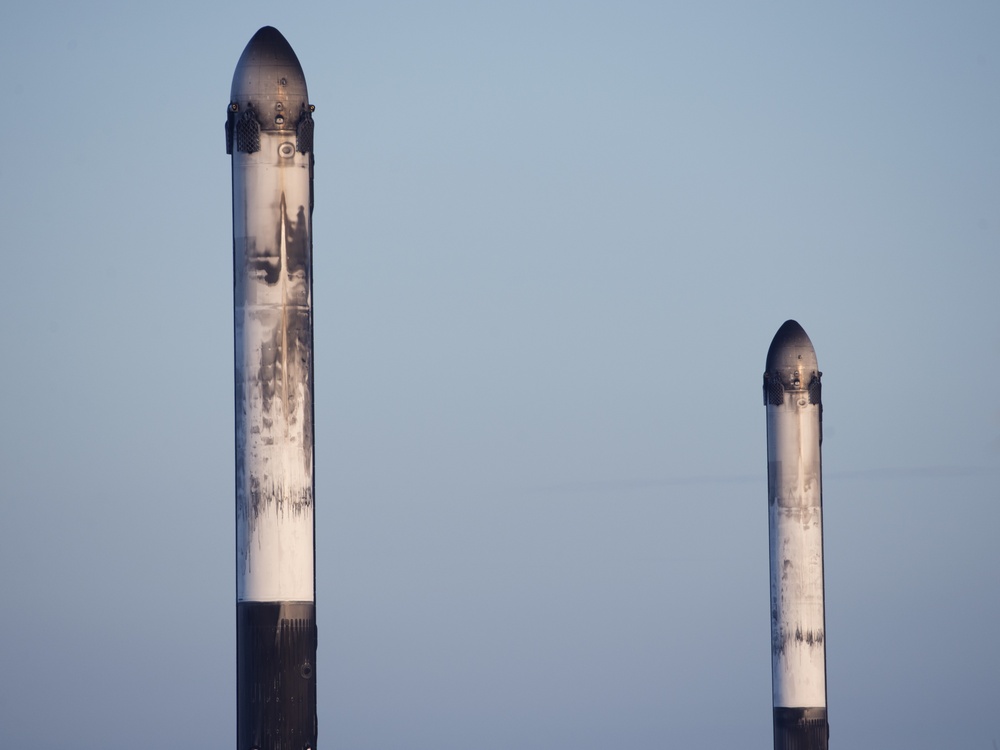 45th SW supports second successful Falcon Heavy rocket