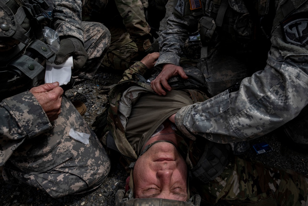 253rd Transportation Company tactical training