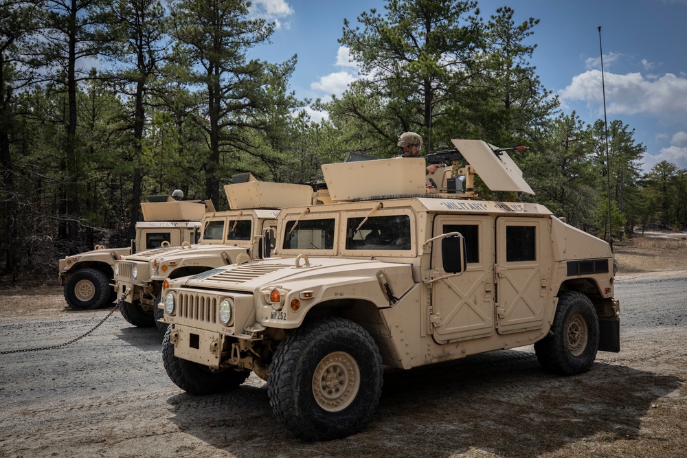 253rd Transportation Company tactical training