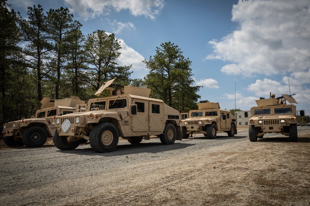 253rd Transportation Company tactical training