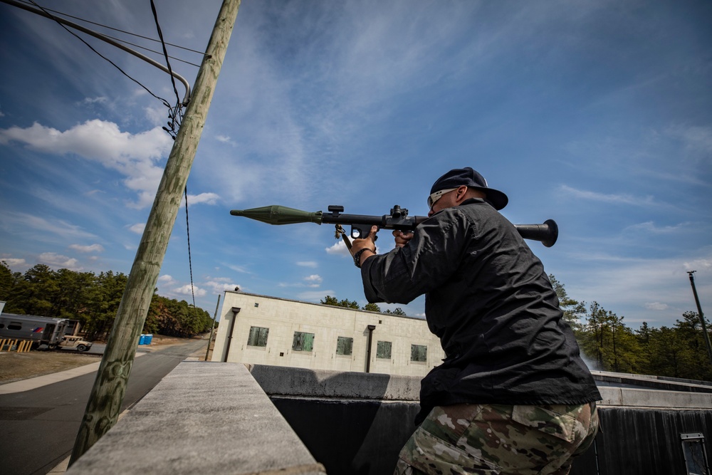 253rd Transportation Company tactical training