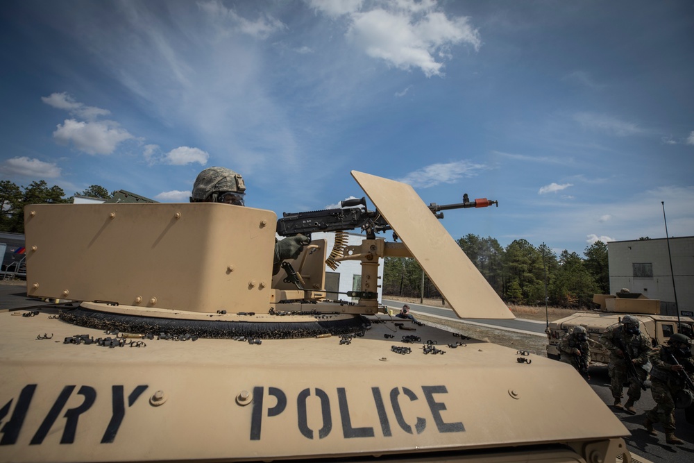 253rd Transportation Company tactical training