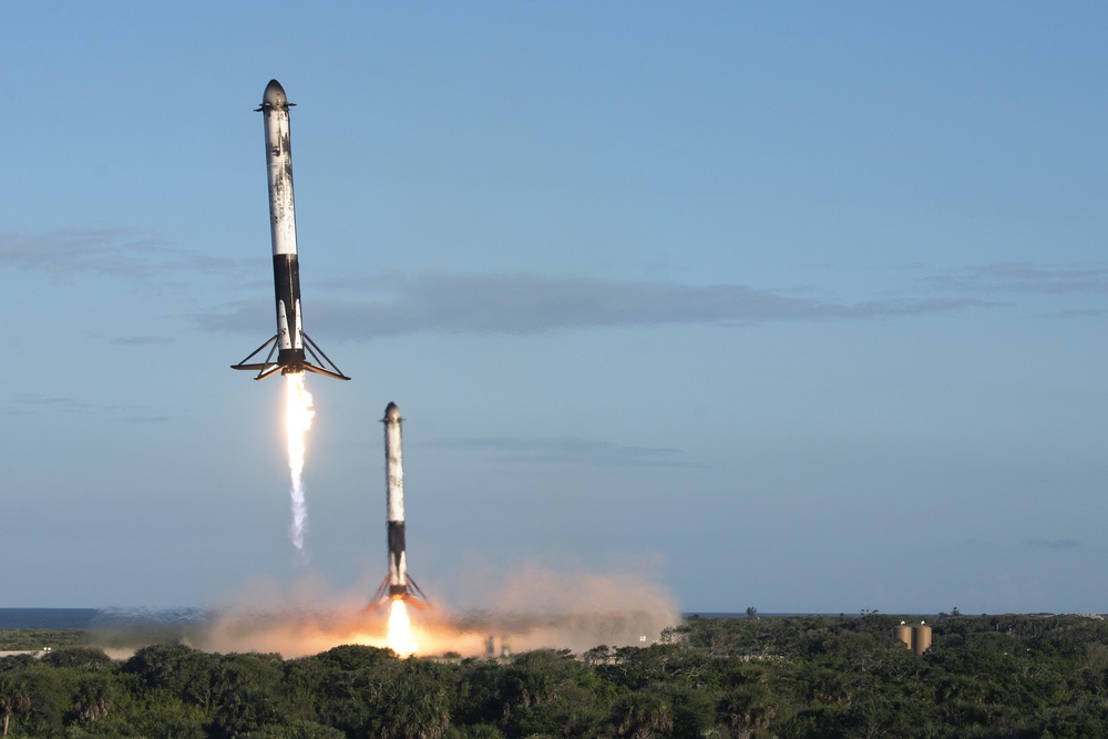 45th SW supports second successful Falcon Heavy launch