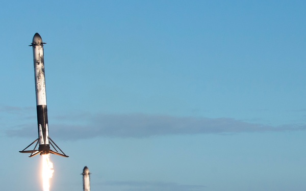 45th SW supports second successful Falcon Heavy launch
