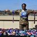 Soldier running 100th marathon