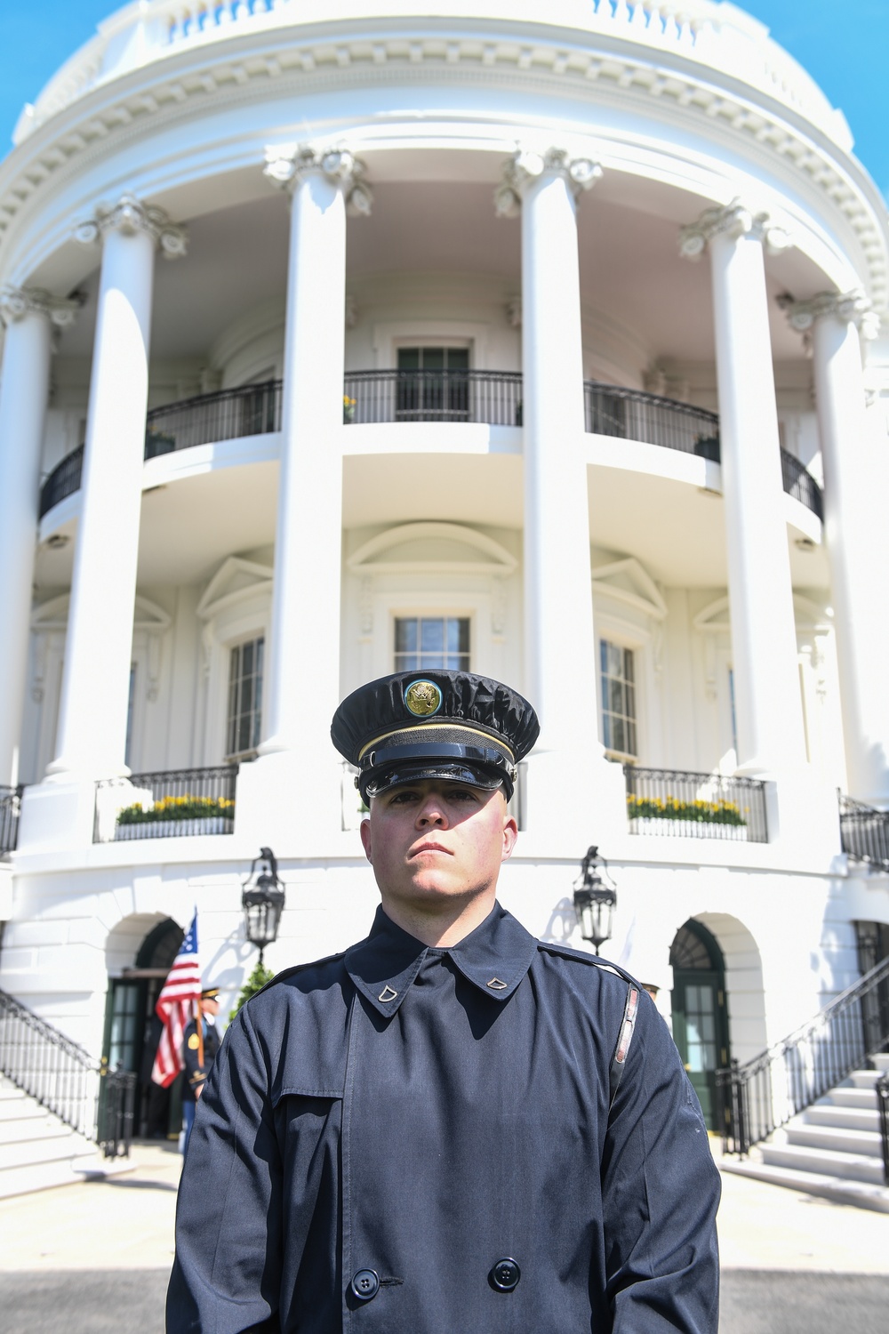 Guarding the White House