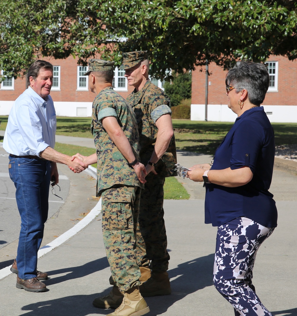 DVIDS - Images - Congressman John Garamendi visits MCB Camp Lejeune and ...