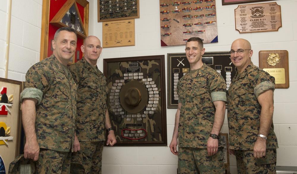 Lt.Gen. Rocco Visit to MCRD Parris Island