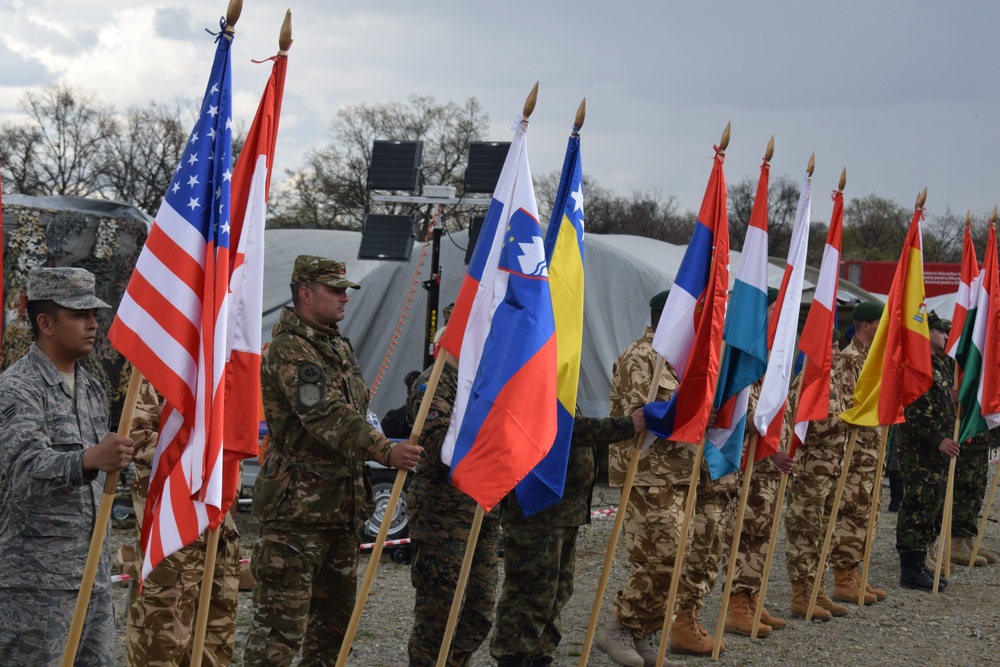 86th Medical Group at closing ceremony for Vigorous Warrior 19