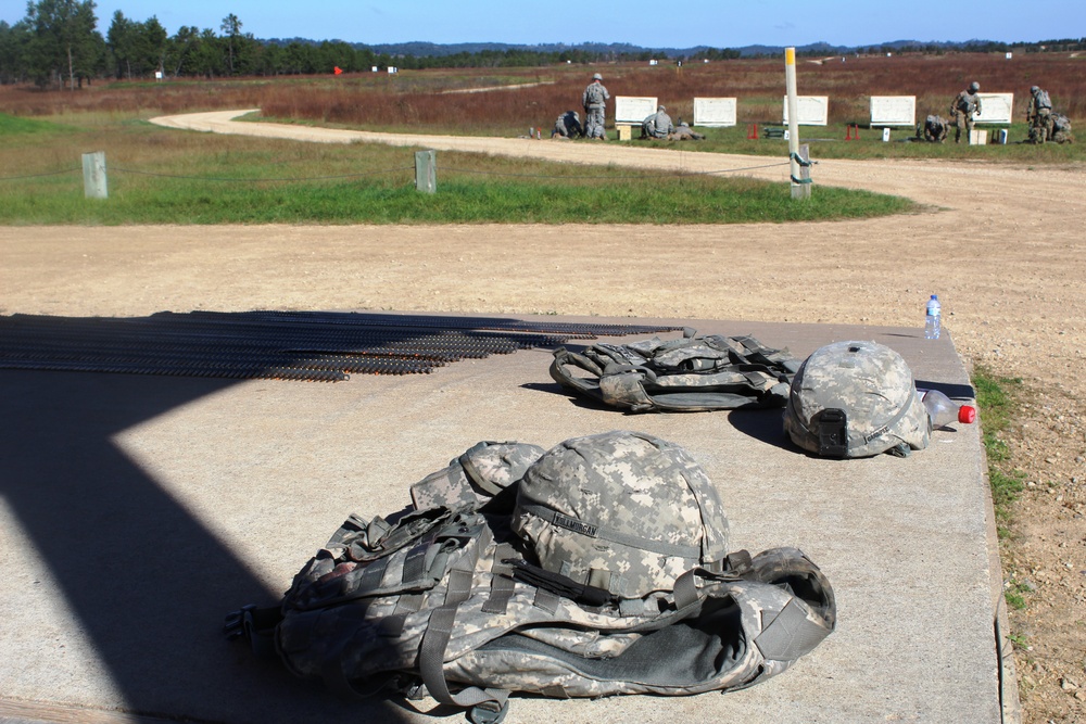 2016 training with 1st Battalion, 121st Field Artillery Regiment at Fort McCoy