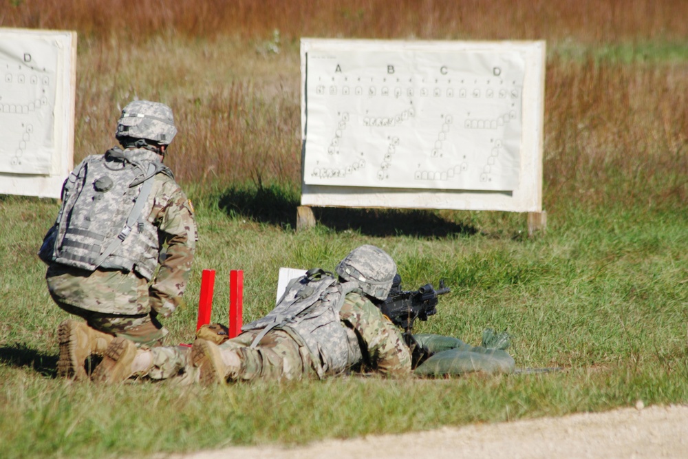 2016 training with 1st Battalion, 121st Field Artillery Regiment at Fort McCoy