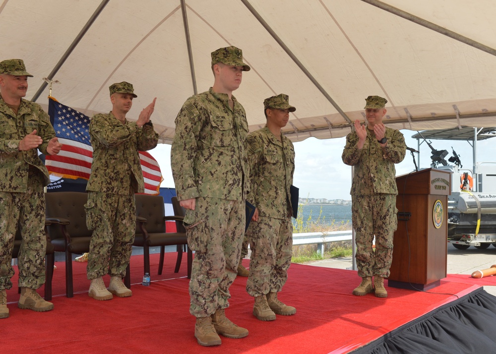 Coastal Riverine Group 2 Holds Change of Command Ceremony