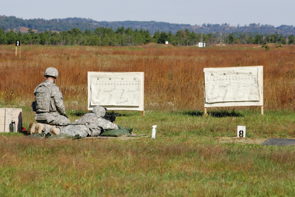 2016 training with 1st Battalion, 121st Field Artillery Regiment at Fort McCoy