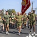 Headquarters and Support Battalion conducts a battalion run