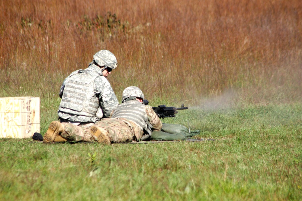 2016 training with 1st Battalion, 121st Field Artillery Regiment at Fort McCoy