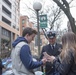 Navy Recruiters Take to the Streets of Boston